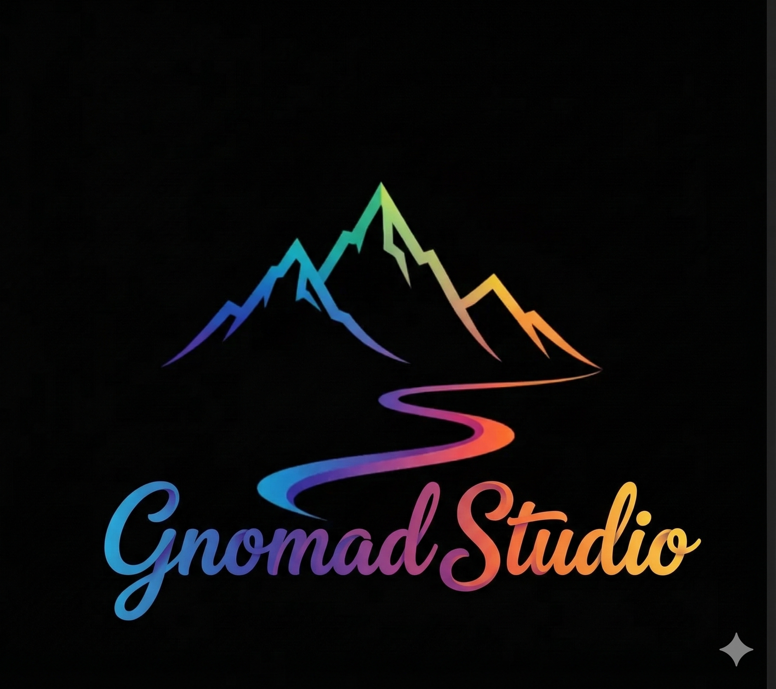 Gnomad Studio Mountain Logo